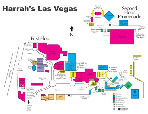  harrah s casino map
